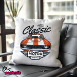 Housse de coussin voiture built for speed