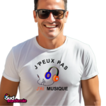 T-shirt premium. j'peux pas j'ai musique