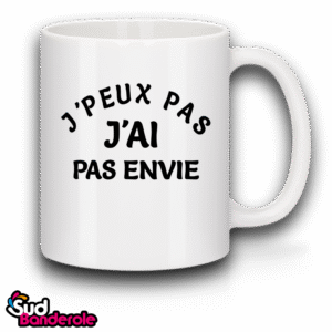 Mug j'peux pas j'ai pas envie