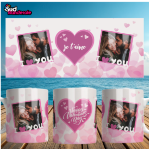 mug photo pour la Saint-Valentin